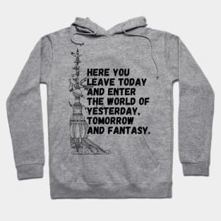 Tomorrowland Astro Orbiter Famous Quote Orlando Florida Hoodie